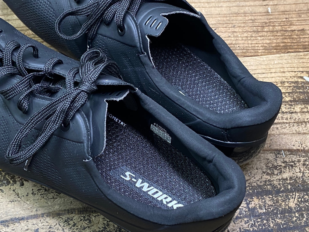 JK233 スペシャライズド SPECIALIZED S-WORKS TORCH LACE ビンディングシューズ EU40.5 SPD-SL ブラック
