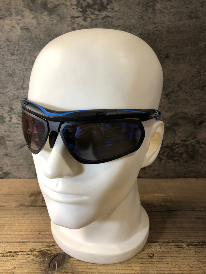 JO257 zerorh+ OLYMPO AirX サングラス アイウェア 黒 水 レンズ付属 ※レンズ傷