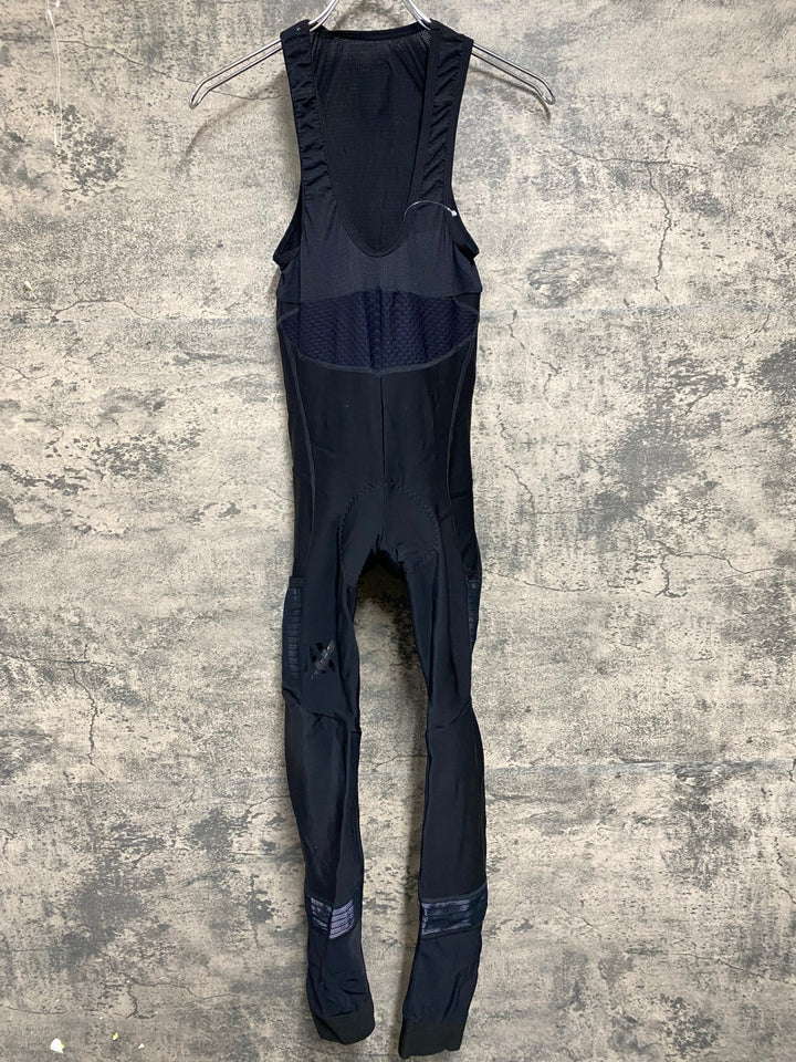 JY616 カフェドシクリステ CAFE DU CYCLISTE AUDAX MARCELINE MEN カーゴ ビブタイツ 黒 M 裏起毛
