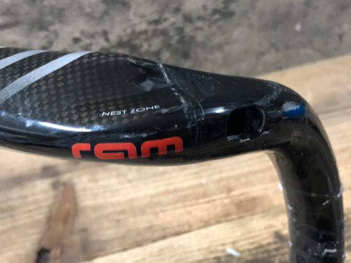 KG141 チネリ cinelli ram カーボン ドロップハンドル エンド部C-C 420mm Φ31.8