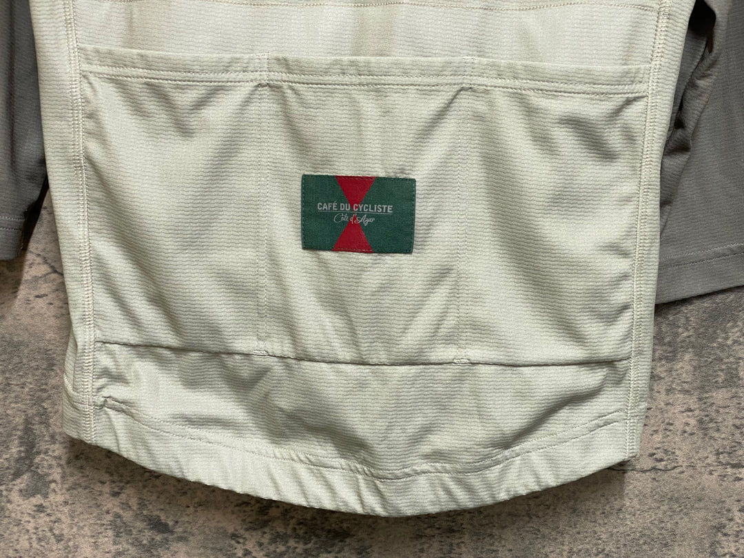 JP566 カフェドシクリステ Cafe du Cycliste バーバラ Barbara 長袖 サイクルジャージ グレー S