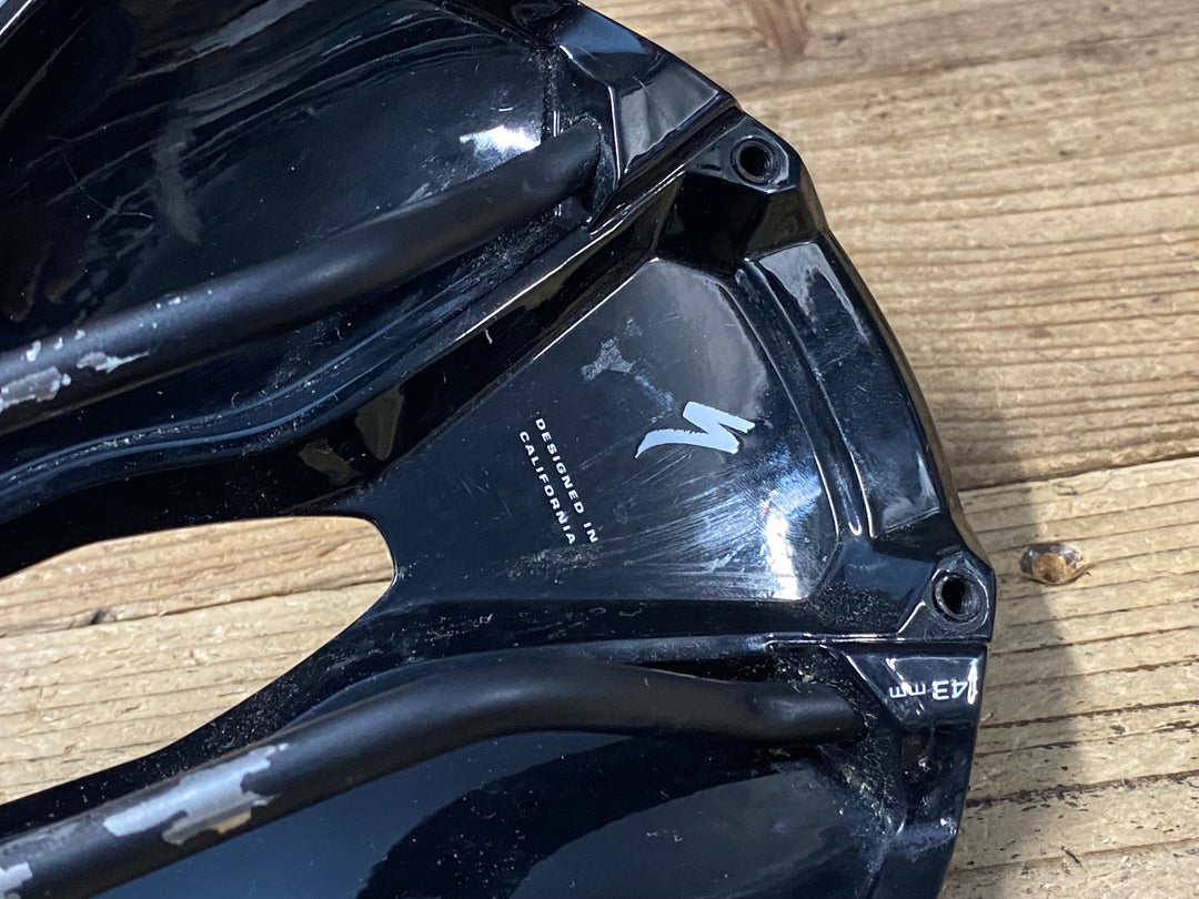 KI720 スペシャライズド SPECIALIZED パワー POWER EXPERT サドル 黒 143mm レール塗装剥がれ