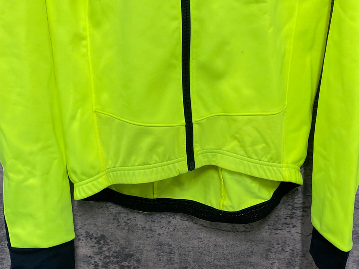 KG925 ボントレガー BONTRAGER Velocis S1 Softshell Jacket Vestes 長袖 サイクルジャケット ネオンイエロー S 裏起毛
