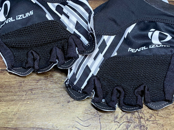 JJ619 パールイズミ PEARL iZUMi 指切り グローブ 黒 M