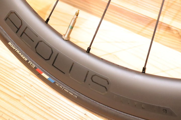 ボントレガー BONTRAGER アイオロス エリート AEOLUS ELITE 50 DISC シマノ 11S/12S 21C カーボン チューブレスレディ ホイールセット 【広島店】
