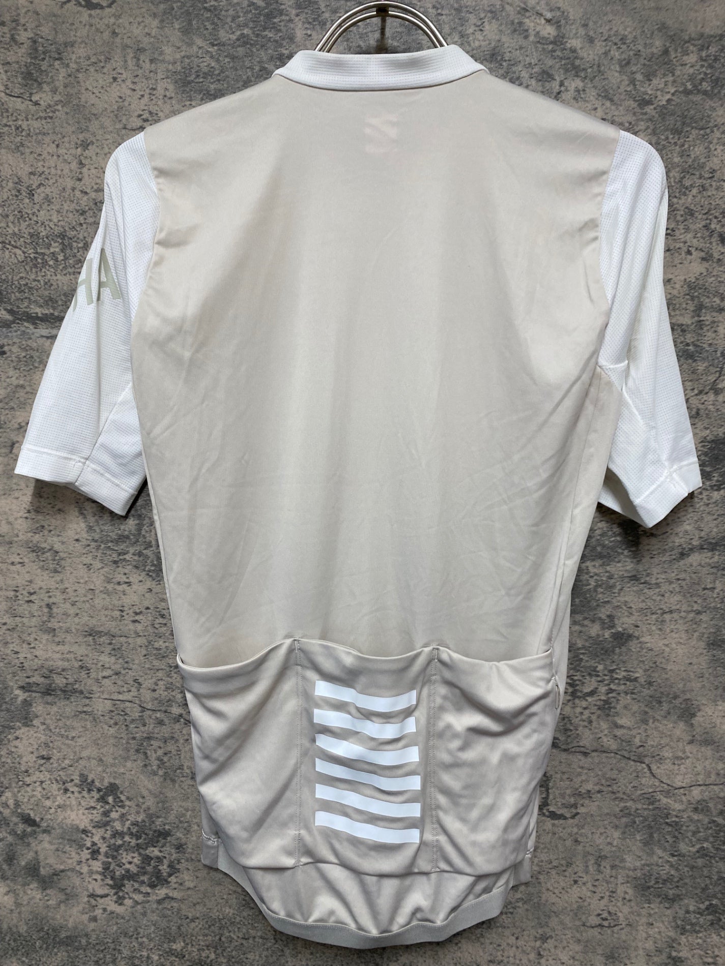 JV381 ラファ Rapha MENS PRO TEAM JERSEY 半袖 サイクルジャージ 白 S