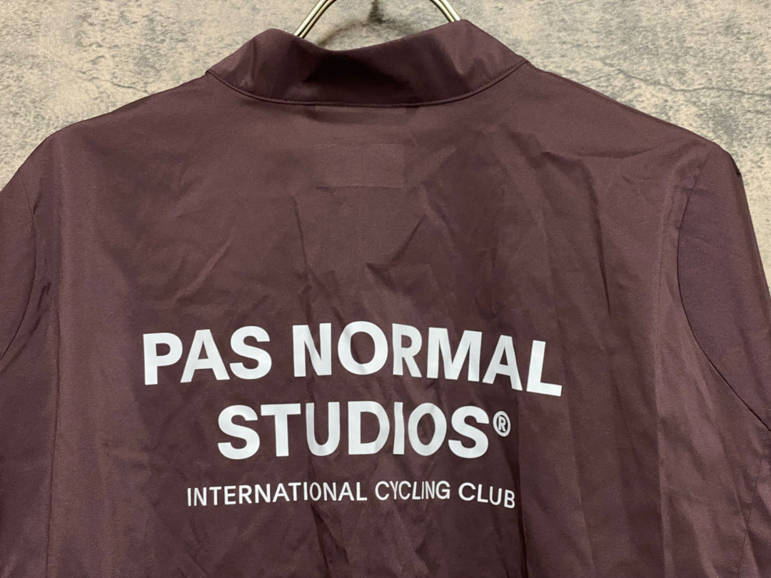 KA553 パスノーマルスタジオ PAS NORMAL STUDIOS MECHANISM STOW AWAY JACKET 長袖 ウインドブレーカー バーガンディ L