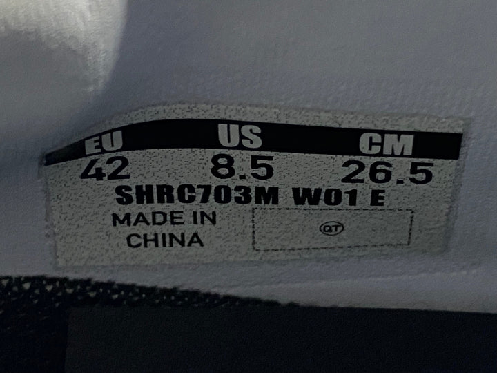 KG992 シマノ SHIMANO RC7 SHRC703M WIDE ビンディングシューズ  EU42 白