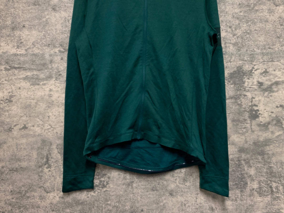 JV411 ラファ Rapha CLASSIC LONG SLEEVE JERSEY Ⅱ 長袖 サイクルジャージ 緑 M