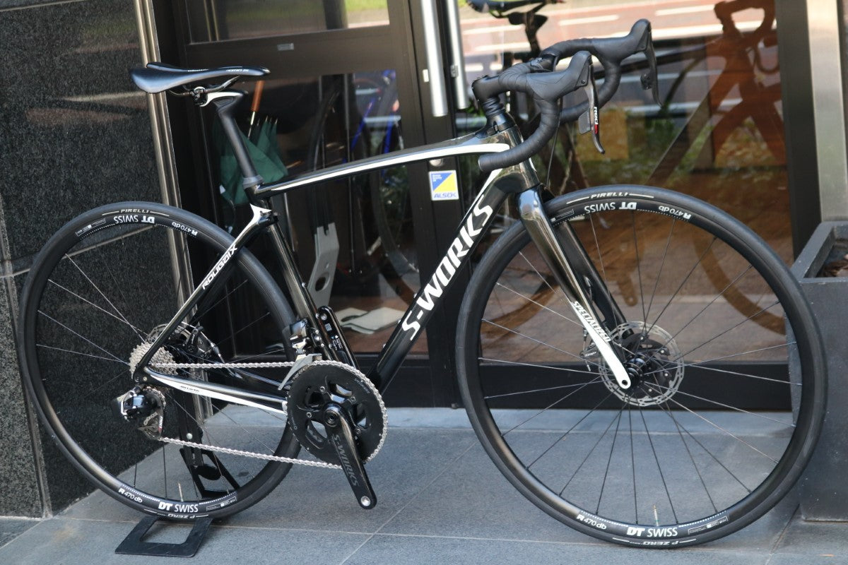 スペシャライズド SPECIALIZED ルーベ ディスク S-WORKS ROUBAIX DISC 2018モデル 52サイズ スラム レッド  E-TAP 11S カーボン ロードバイク 【東京南麻布店】