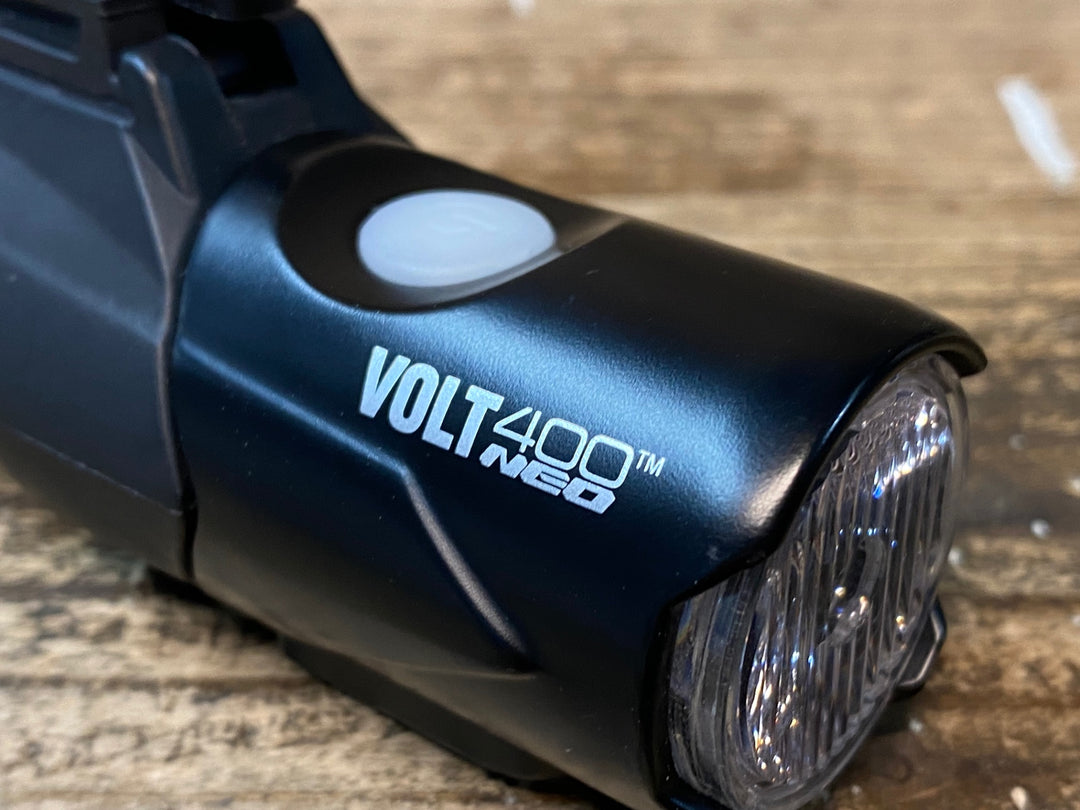 JG016 キャットアイ CATEYE ボルト VOLT400 NEO フロントライト 本体 点灯確認済