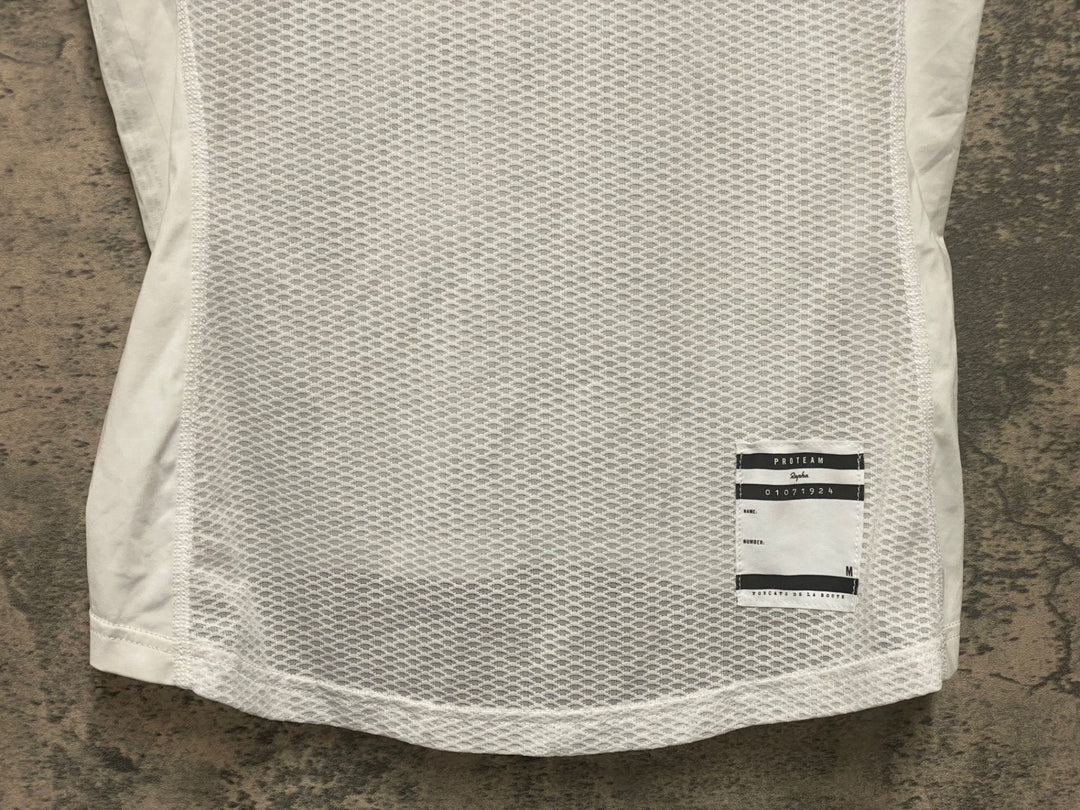 KE808 ラファ Rapha PRO TEAM ノーブリーブ ベースレイヤー 白 M