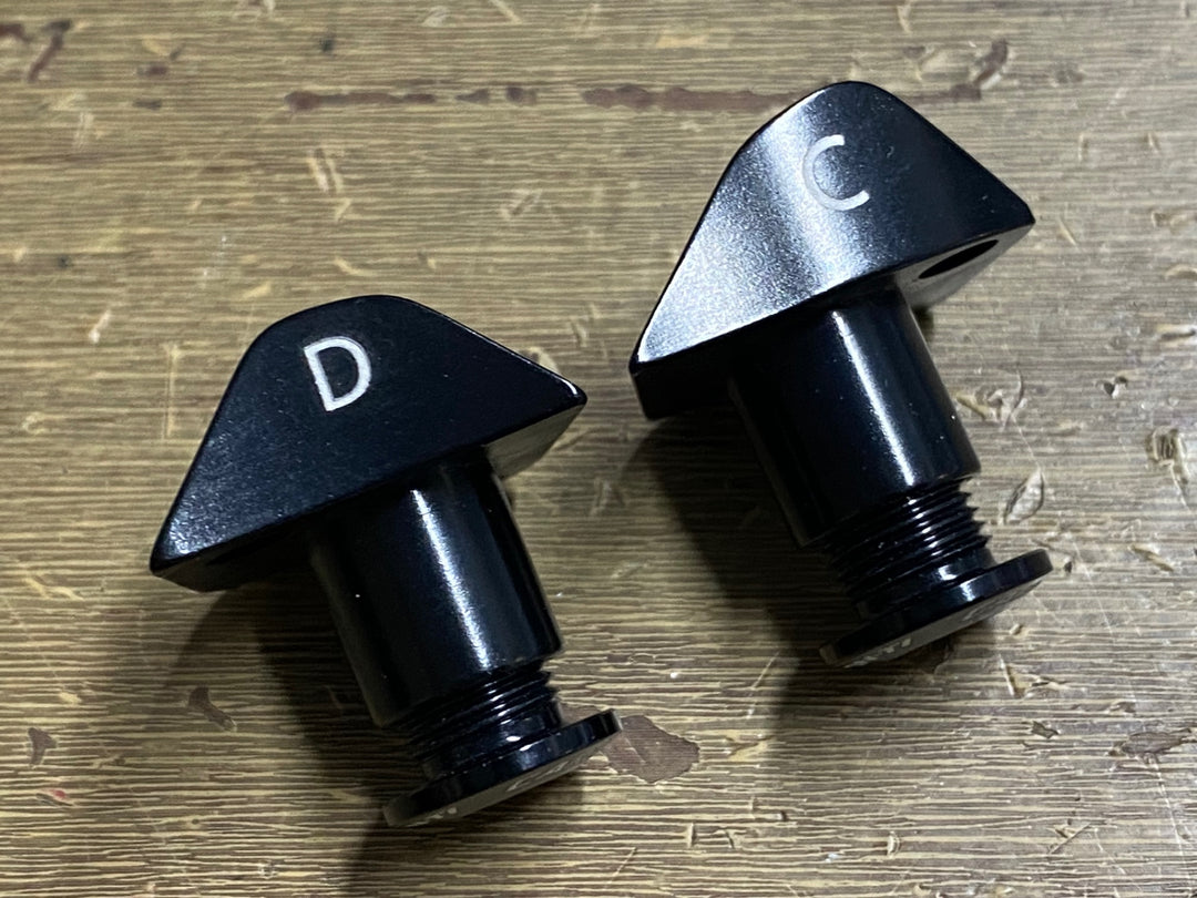 KD988 CARBON-TI X-COVER チェーンリングボルト FC-R9200/R9200-P/R8100/R8100-P対応 W用