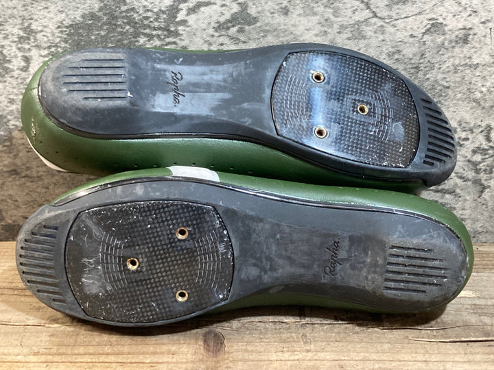 KD517 ラファ Rapha CLASSIC SHOE ビンディングシューズ 緑 EU43