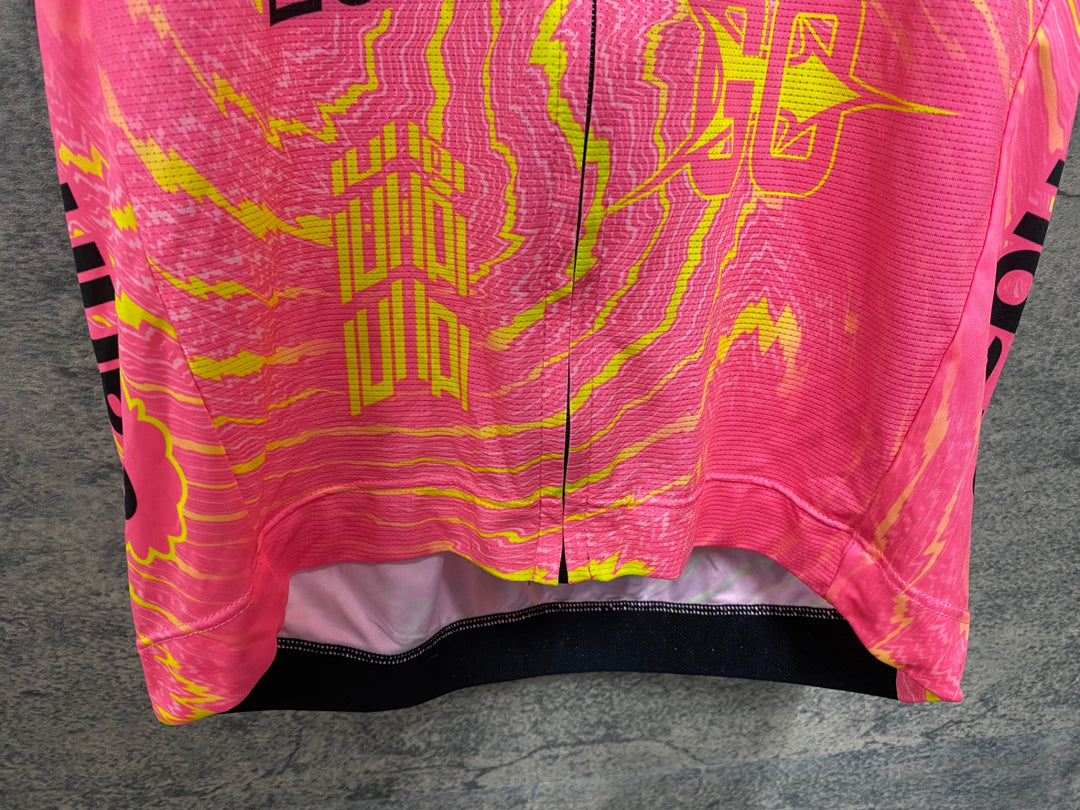 JM436 ラファ Rapha EF EDUCATION-EASYPOST MEN'S PRO TEAM JERSEY 半袖 サイクルジャージ ピンク S