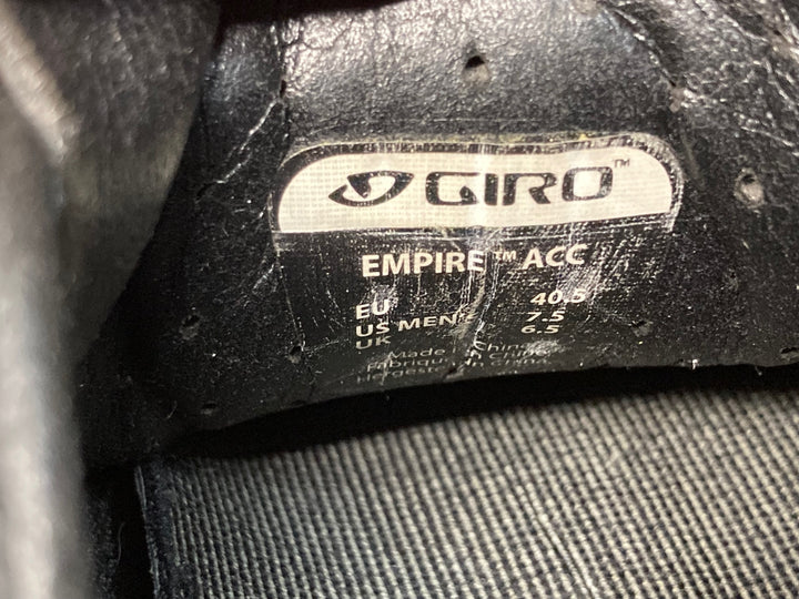 JX881 GIRO EMPIRE ACC ビンディングシューズ 3穴 黒 EU40.5
