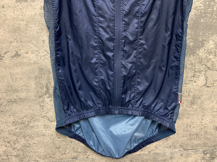 JY621 カフェドシクリステ CAFE DU CYCLISTE Petra man Gilet ジレ サイクルベスト 紺 M