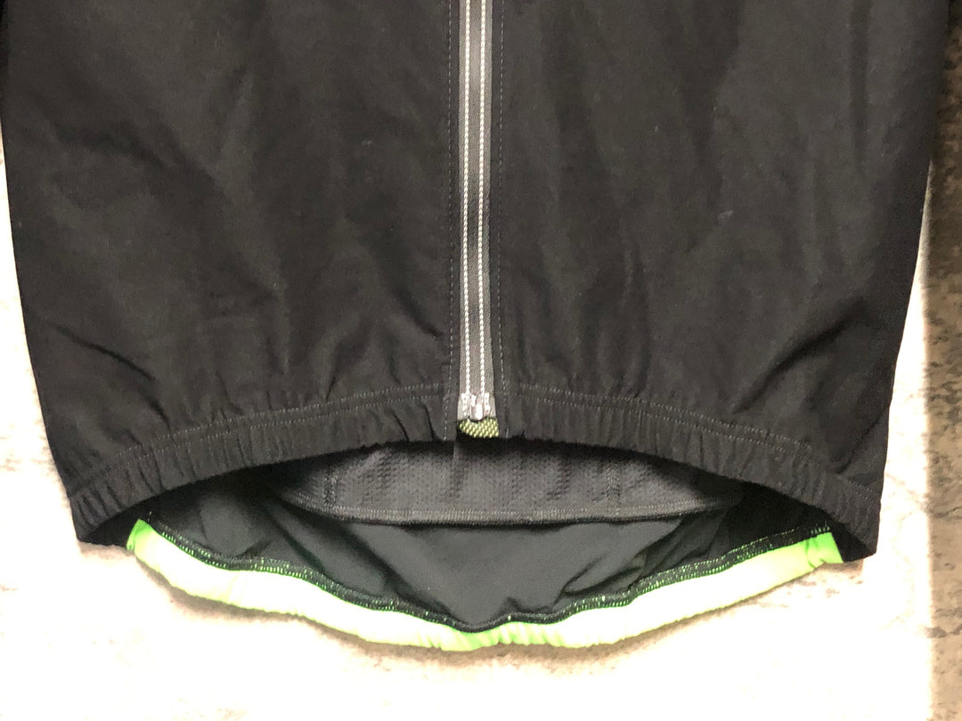 KP577 Q36.5 長袖 サイクルジャケット 黒 M 裏起毛
