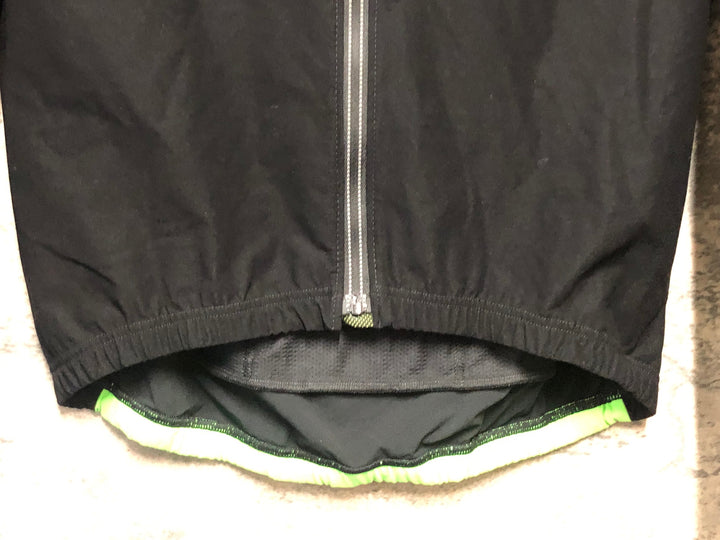KP577 Q36.5 長袖 サイクルジャケット 黒 M 裏起毛