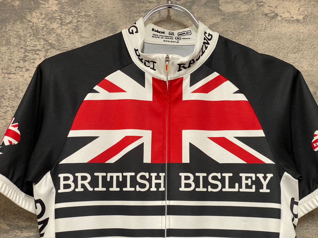 JP127 ビチ bici 半袖 サイクルジャケット 黒 M BRITISH