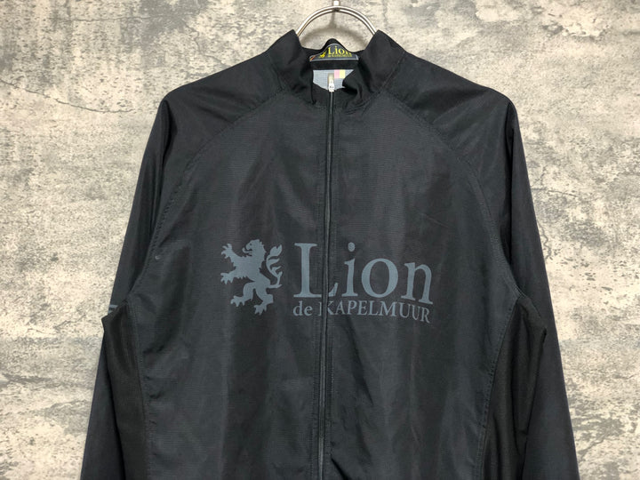 KK707 リオンドカペルミュール Lion de KAPELMUUR 長袖 ウィンドブレーカー 黒 L