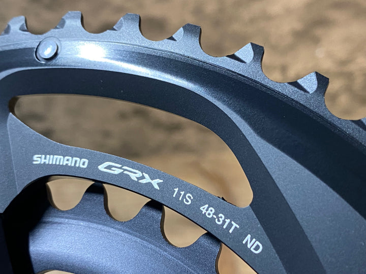 JR711 シマノ SHIMANO GRX FC-RX810-2 クランクセット 175mm 48/31T