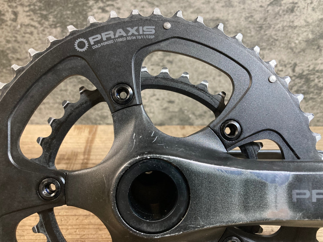 JV468 プラクシスワークス PRAXIS WORKS ALBA M30 クランクセット 170mm 50/34T 30/28mm