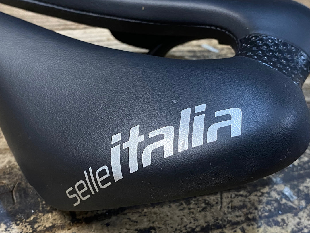 KA394 セライタリア Selle Italia SLR TM SUPERFLOW サドル 133mm 黒 MANGANESE