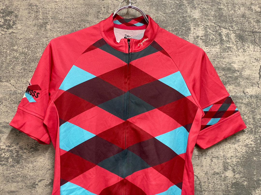 JW113 ラファ Rapha SUPERCROSS JERSEY 半袖 サイクルジャージ ピンク M
