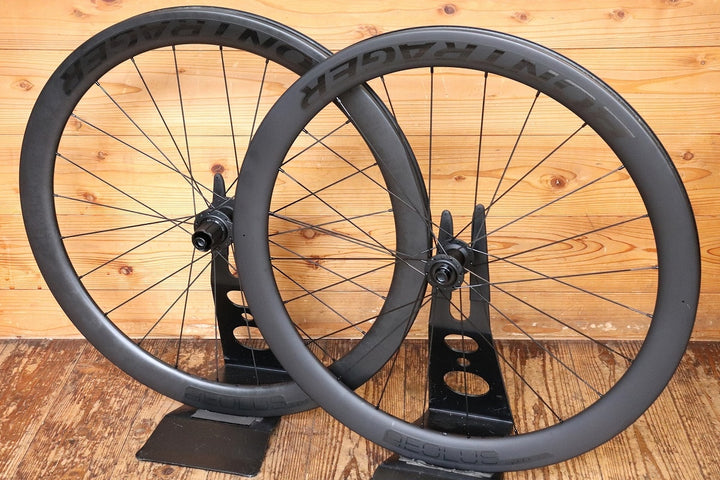 ボントレガー BONTRAGER アイオロス AEOLUS ELITE 50 カーボン チューブレスレディ ホイールセット シマノ11S/12S 【芦屋店】