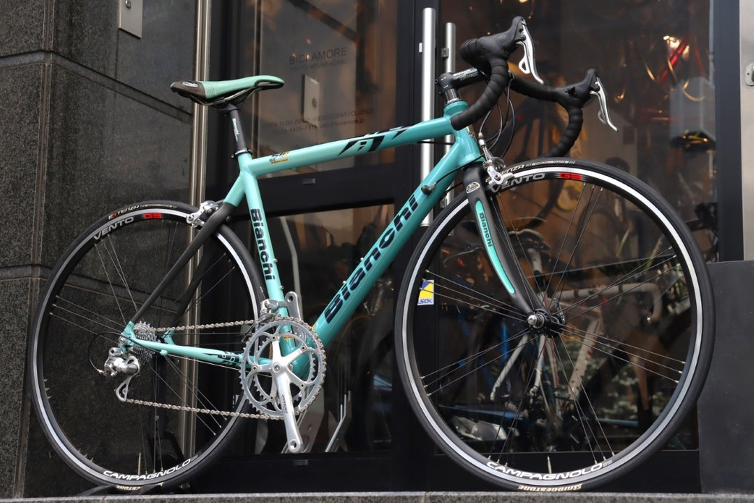 ビアンキ BIANCHI SL3 ALU/CARBON 2004モデル 550サイズ カンパニョーロ ケンタウル 10S アルミ カーボンバック ロードバイク 【東京南麻布店】