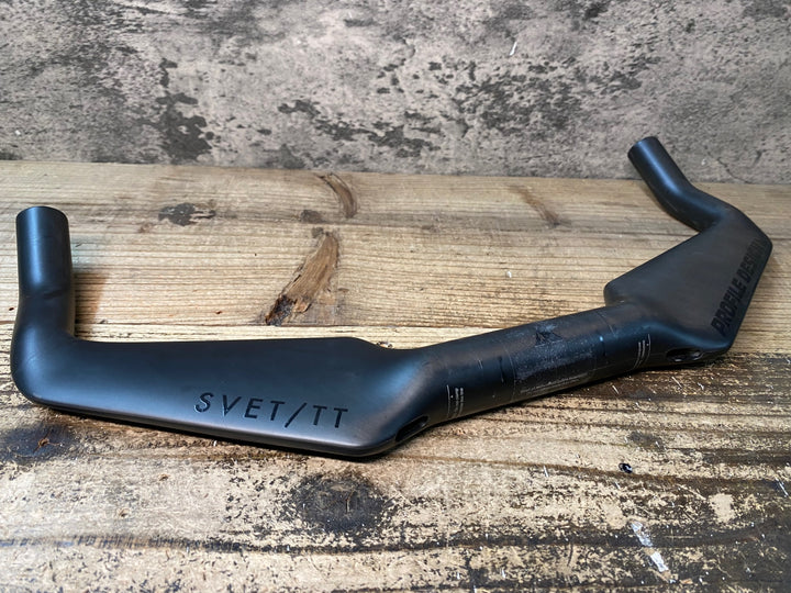JQ011 プロファイルデザイン PROFILE DESIGN SVET/TT カーボンベースバー Φ31.8 400mm