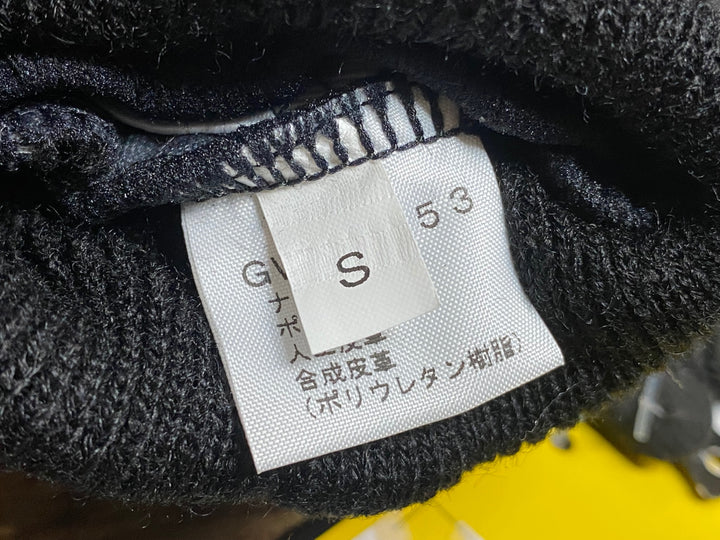 JH186 ゴールドウィン GOLDWiN 長指 グローブ 白 黒 S 裏起毛