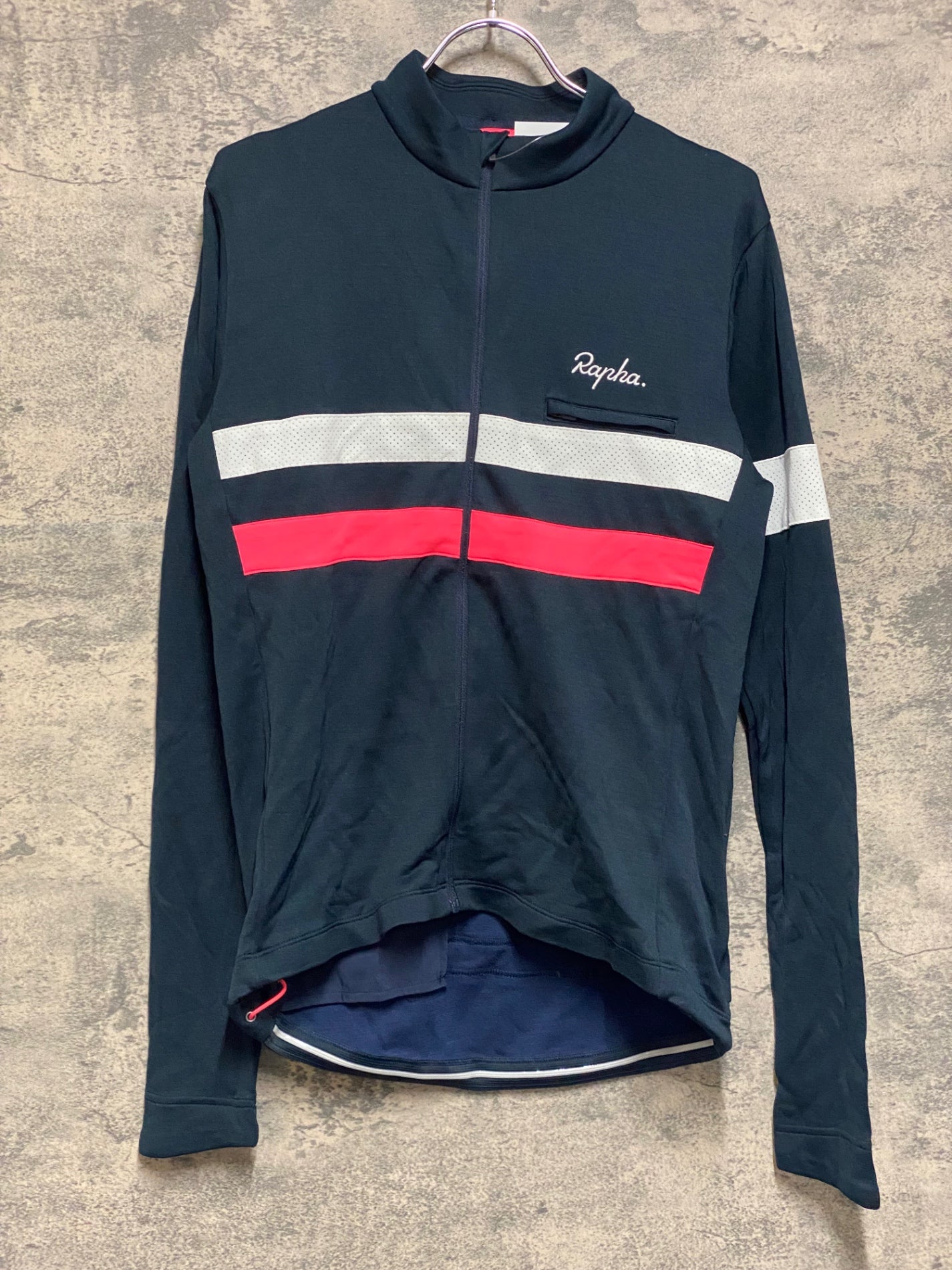 KE035 ラファ Rapha BREVET LONG SLEEVE JERSEY 長袖 サイクルジャージ