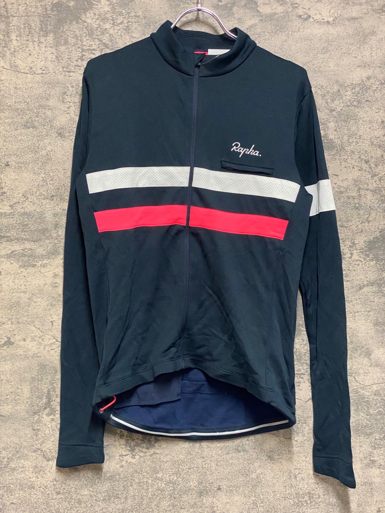 KE035 ラファ Rapha BREVET LONG SLEEVE JERSEY 長袖 サイクルジャージ