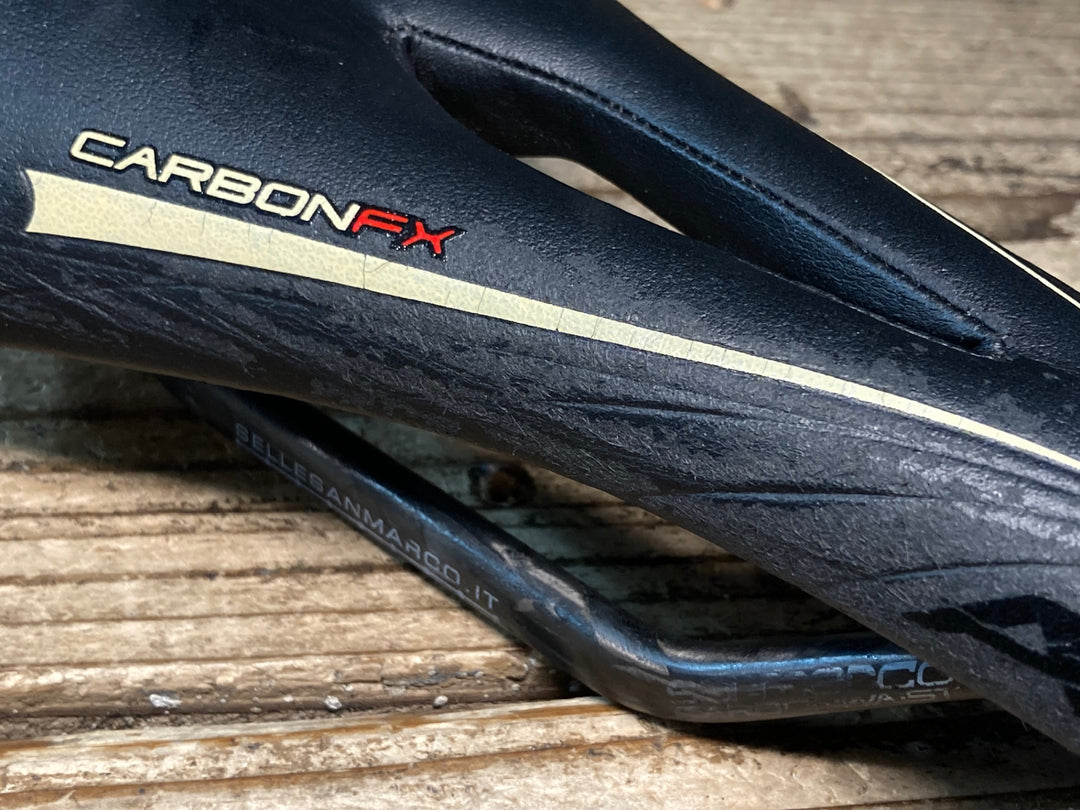 JK989 サンマルコ san marco アスピデ Aspide サドル 黒 カーボンレール スレあり