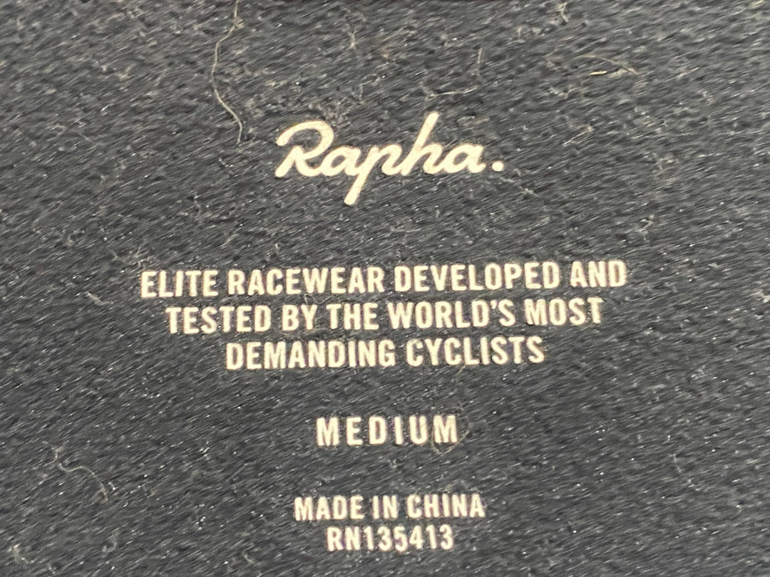 JT511 ラファ Rapha PRO TEAM TRAINING JACKET 長袖サイクルジャケット 黒 M 裏起毛