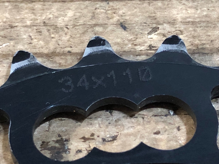 KC051 ローター ROTOR Q-RINGS インナー 楕円 チェーンリング 34T 11S 110BCD 5H