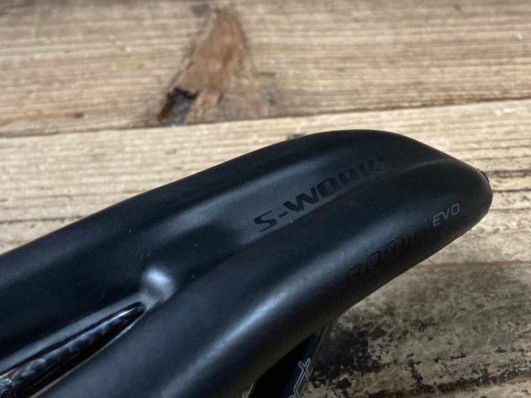 KF070 スペシャライズド SPECIALIZED S-WORKS ROMIN EVO サドル 黒 155mm カーボンレール