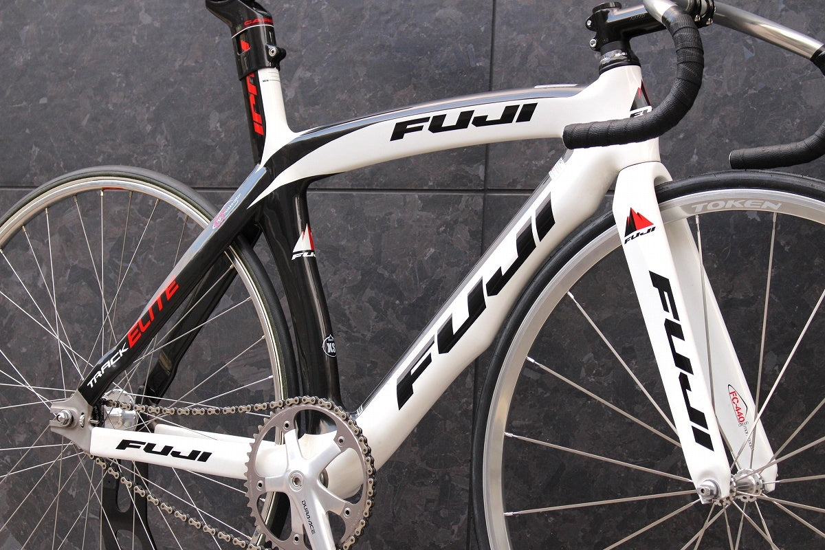 フジ FUJI トラックエリート TRACK ELITE 2010 XSサイズ カーボン トラックレーサー ピストバイク 【福岡店】