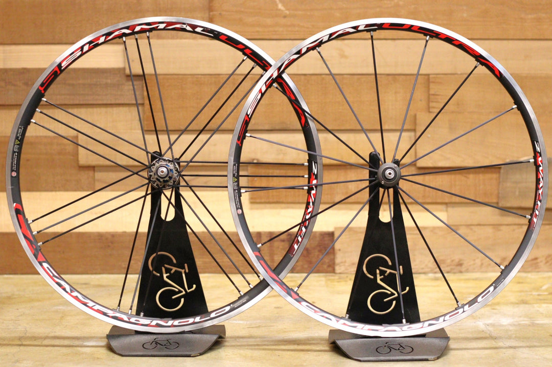 カンパニョーロ Campagnolo シャマルウルトラ SHAMAL ULTRA 2-WAY FIT アルミ クリンチャー チューブレス ホイールセット カンパ12/11S 15C 【立川店】