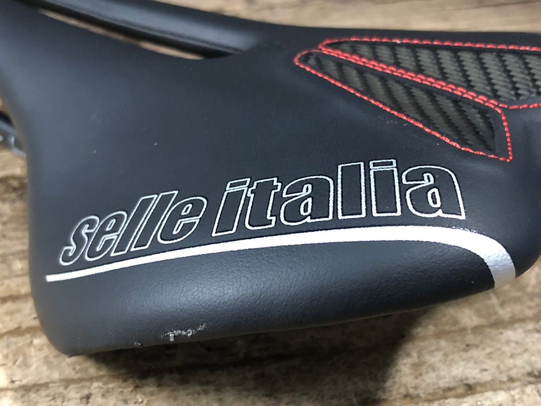 KN601 セライタリア Selle Italia SLR Kit Carbonio Flow サドル 黒 カーボンレール