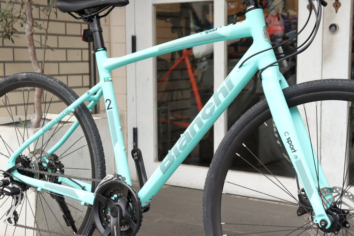 ビアンキ Bianchi C SPORT 2 DISC 2021モデル 51サイズ シマノ アセラ MIX 8S アルミ クロスバイク 【横浜店】