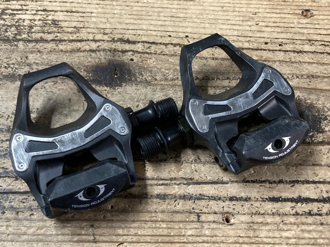 KB360 シマノ SHIMANO 105 PD-5800 ビンディングペダル SPD-SL ガリ傷あり