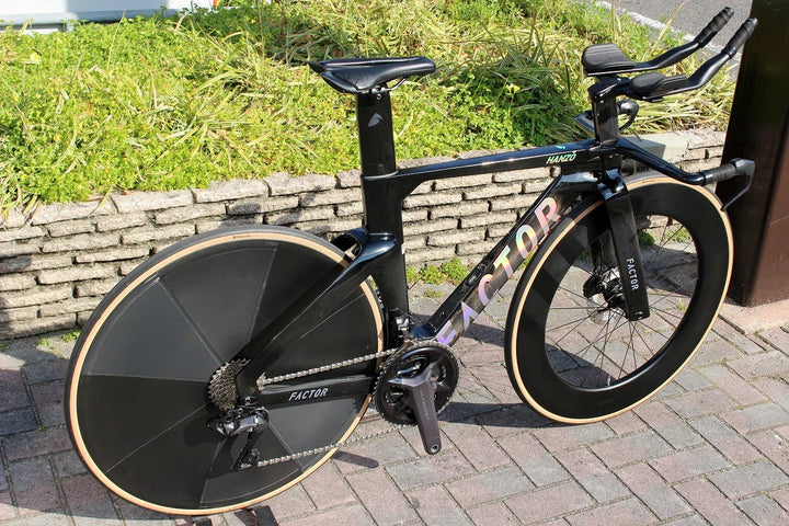 ファクター FACTOR ハンゾー HANZO 2023 Sサイズ アルテグラ Di2 R8170 12S カーボン TTバイク タイムトライアルバイク 【名古屋店】