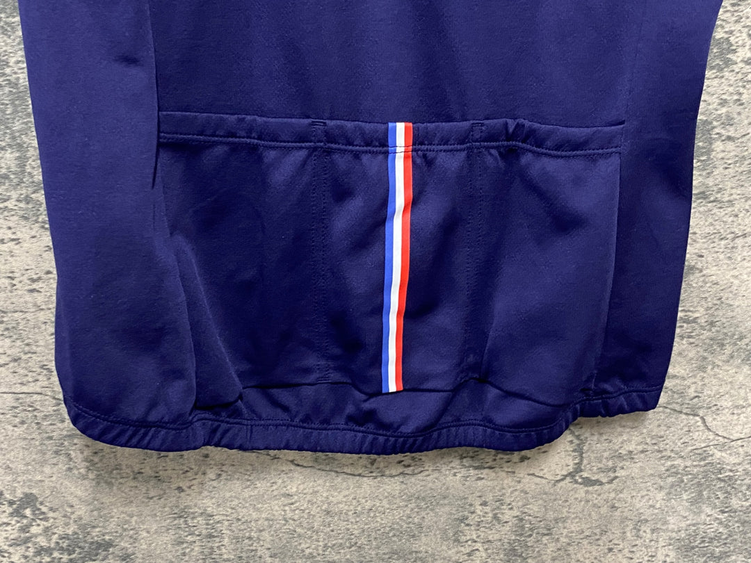 JW865 ルコックスポルティフ le coq sportif 半袖 サイクルジャージ 紫 L