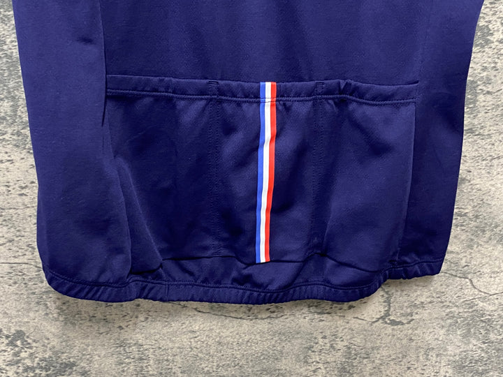 JW865 ルコックスポルティフ le coq sportif 半袖 サイクルジャージ 紫 L