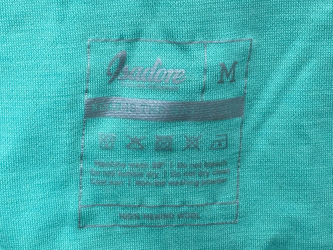 JV356 イザドア Isadore Merino long sleeve baselayer 長袖ベースレイヤー ターコイズ M レディース