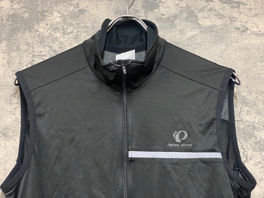KP698 パールイズミ PEARL iZUMi ジレ サイクルベスト 黒 L