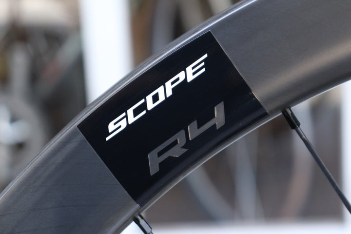 スコープ SCOPE R4 DISC カーボン チューブレスレディ ディスク ホイールセット シマノ11S/12S ワイドリム 21C 【横浜店】